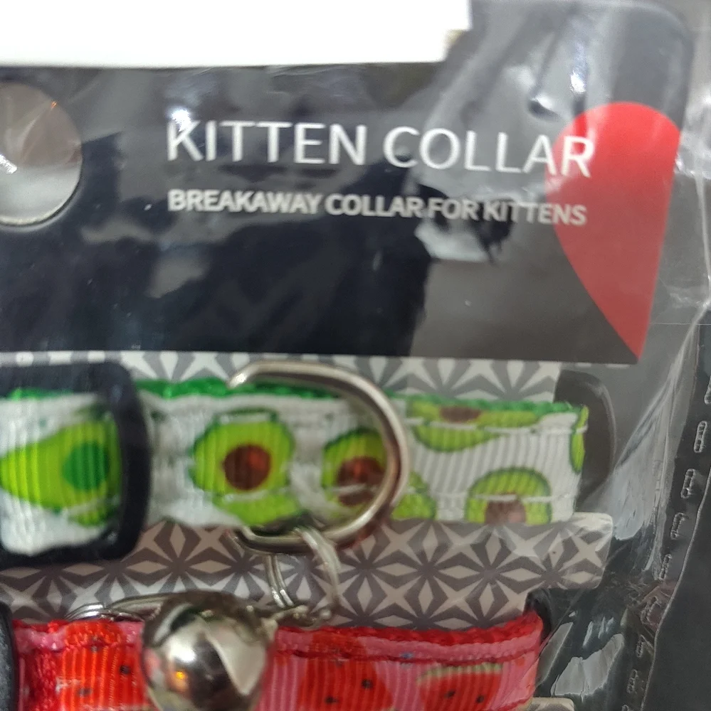 NEW Breakaway Kitten Collars Set of 4
